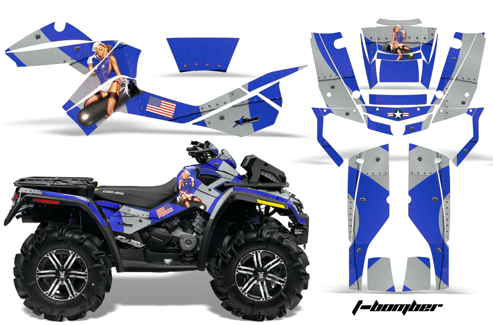 Can-Am Outlander XMR Graphics Kit TB BL